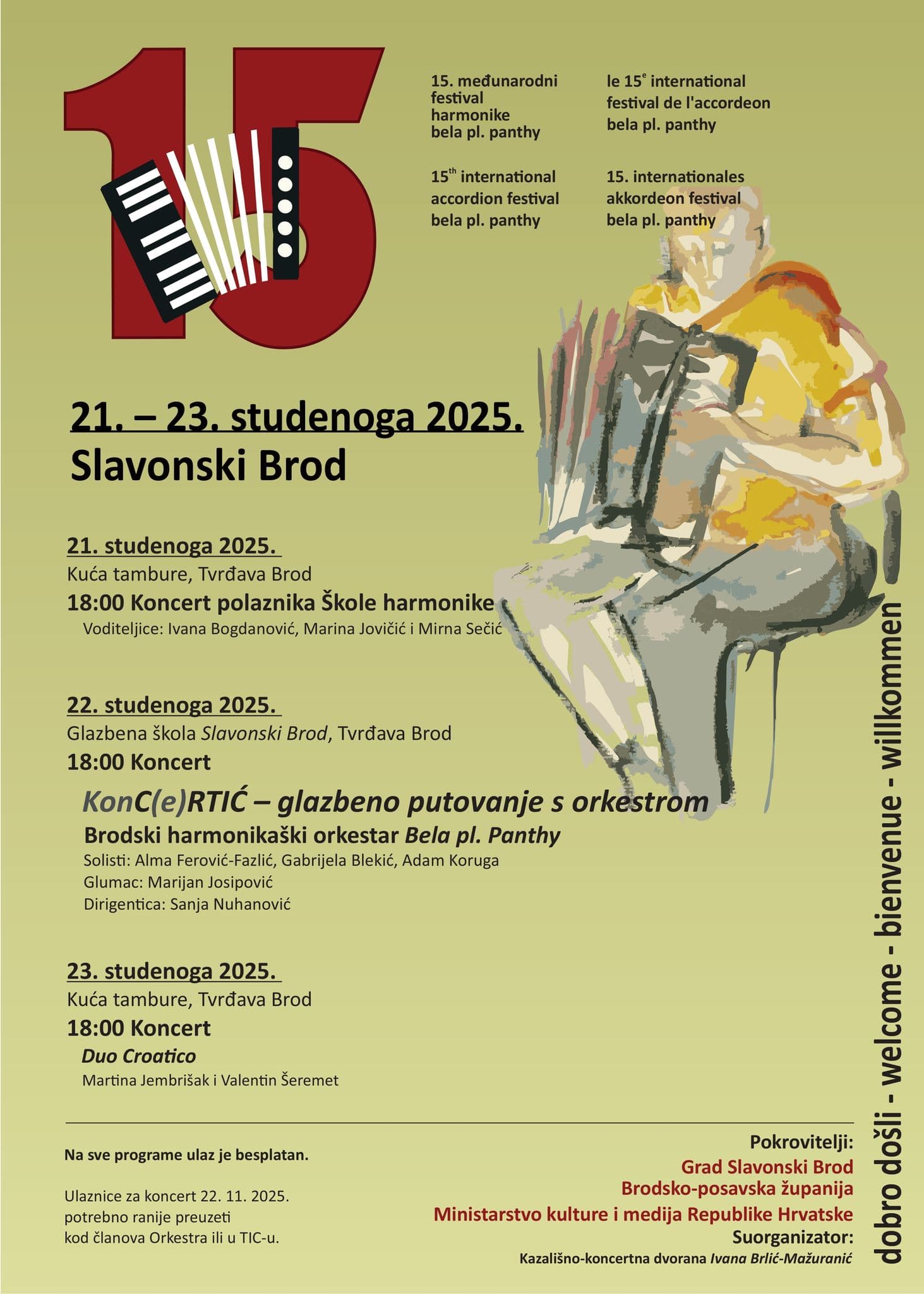 15. Međunarodni festival harmonike „Bela pl. Panthy”